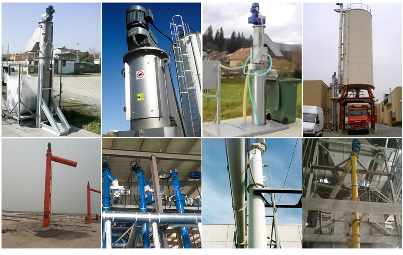 生石灰，化工粉末，糧食，莫來(lái)砂，水泥，飼料等。